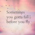 Fall, then Fly: ไม่มีใครไม่เคยล้ม